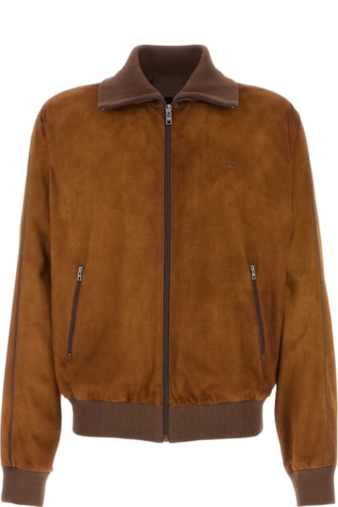 Prada Coats & Jackets for Men Prada Caramel Suede Jacket