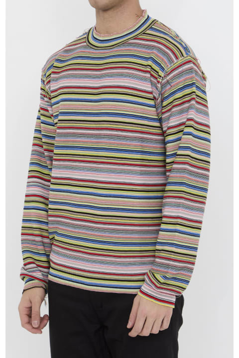 Sweaters for Women Maison Margiela Striped Top