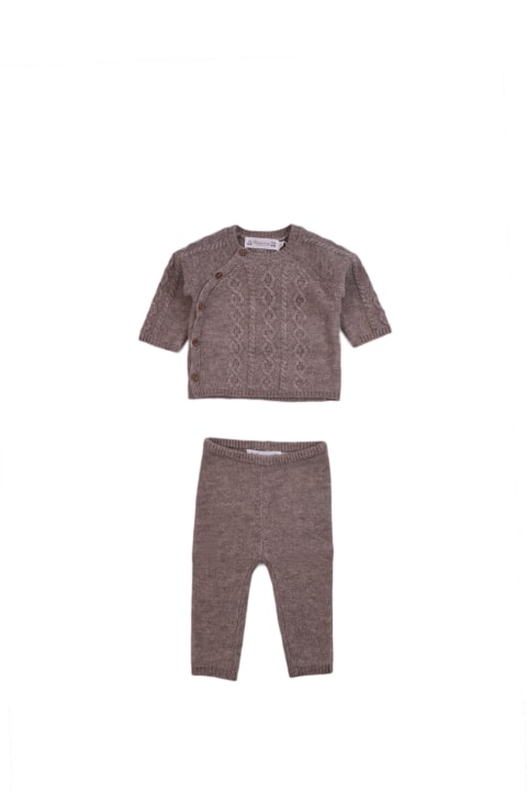 Wool Sweater And Pants Set