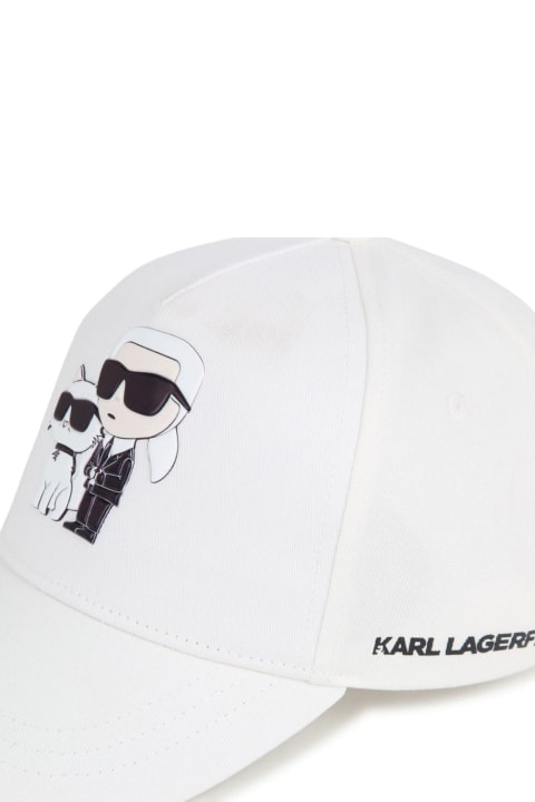 Sale for Kids Karl Lagerfeld Kids Cappello Con Logo