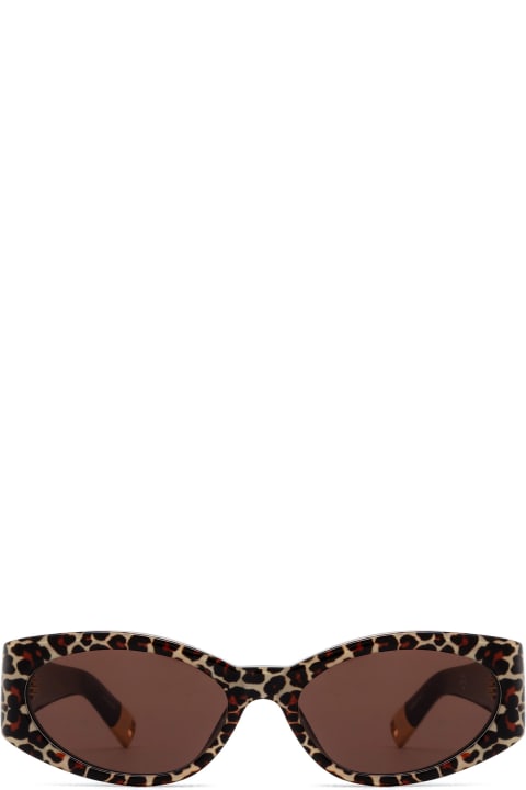 Jacquemus Accessories for Women Jacquemus Jac4 Leopard Sunglasses