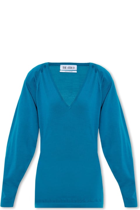 The Attico Rhona Cardigan italist