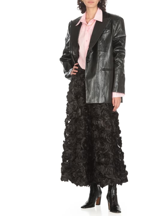 Rotate by Birger Christensen Coats & Jackets for Women Rotate by Birger Christensen Coated Oversized Blazer