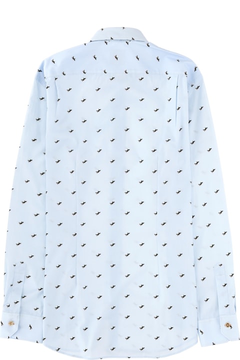 Paul Smith لـ Kids Paul Smith Printed Shirt