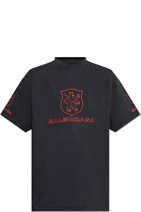 Fashion for Men Balenciaga 'lion Club' Oversize T-shirt