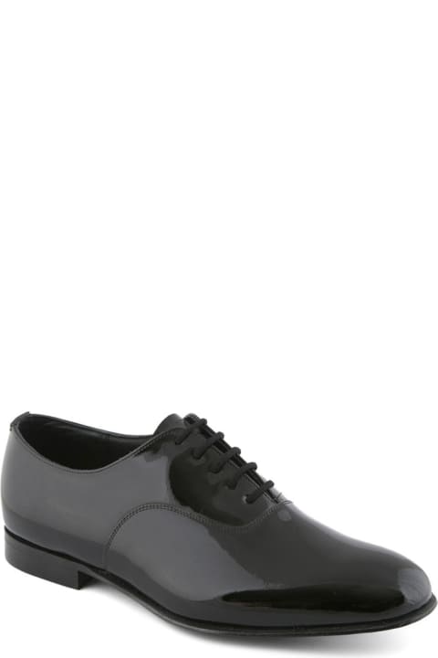 Church's Loafers & Boat Shoes for Men Church's Alastair Black Patent Oxford Shoe