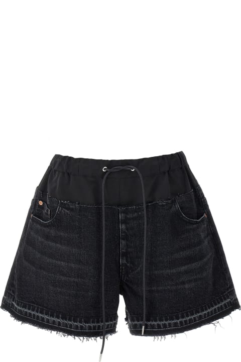 Sacai Pants & Shorts for Women Sacai Denim Shorts