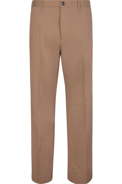 Nine in the Morning Pants for Men Nine in the Morning Taupe Slim Trousers