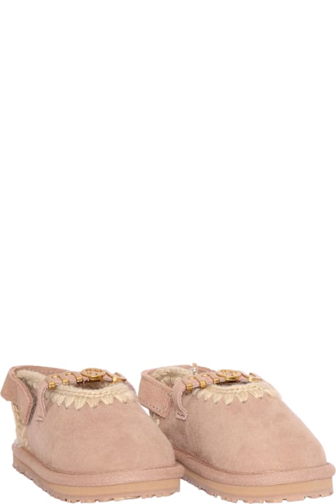 Mou for Men Mou Kids Mary Jane Slipper With Ba