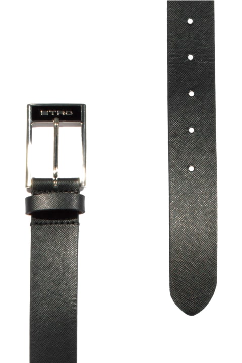 Belts for Men Etro Leather Belt