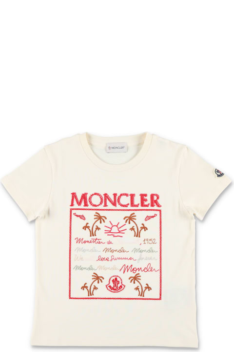 Moncler for Kids Moncler Logo T-shirt