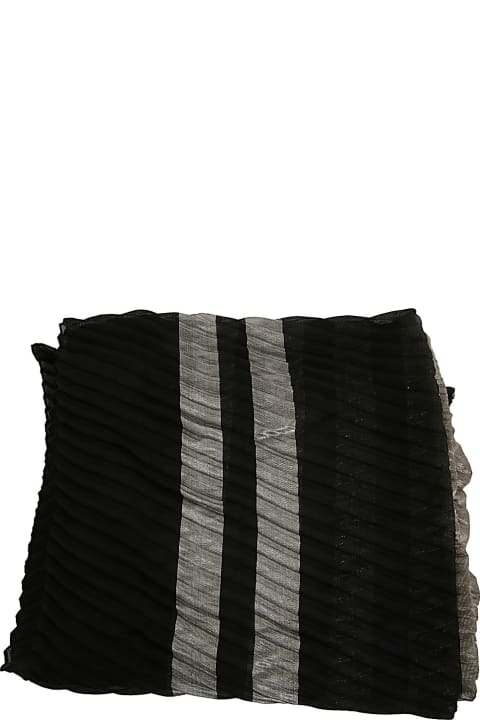 Emporio Armani Scarves & Wraps for Women Emporio Armani Lady Woven Pleated Stole