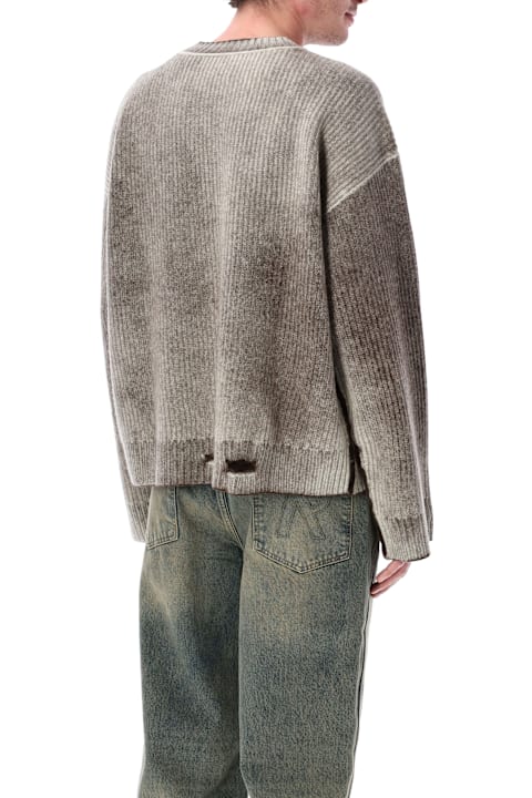 Fashion for Women REPRESENT Represent Reversible Fade Out Rib Knit Sweater