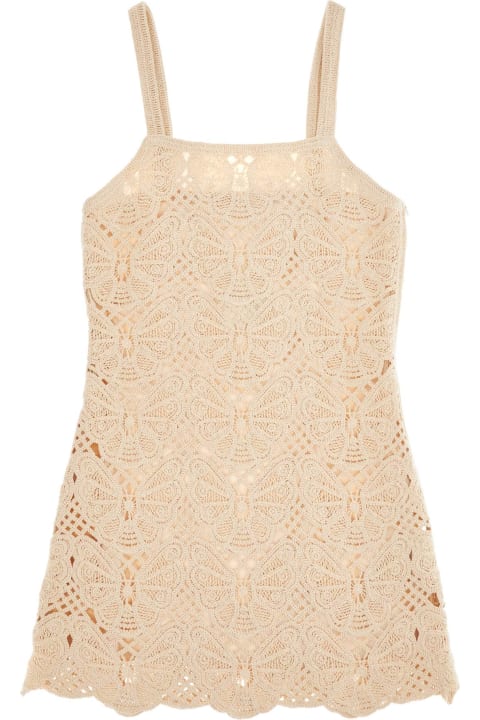 By Malene Birger for Women By Malene Birger Crochet Fall Mini Dress