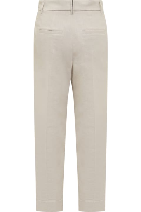 Brunello Cucinelli Clothing for Women Brunello Cucinelli Loose Fit Trousers