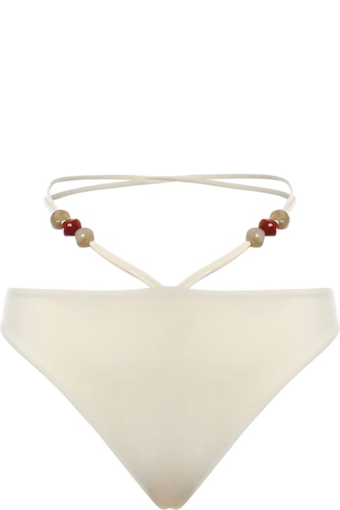 Homeware Magda Butrym Bikini Bottoms With Straps And Beads