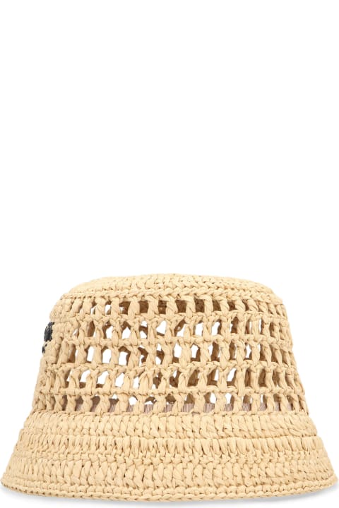 Prada Accessories for Women Prada Logo Detail Bucket Hat