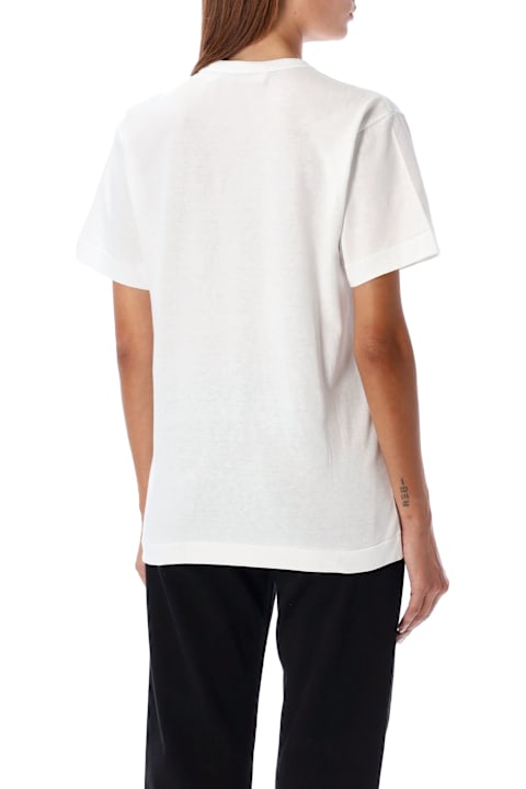 Homeware Comme des Garçons Play Double Patch T-shirt
