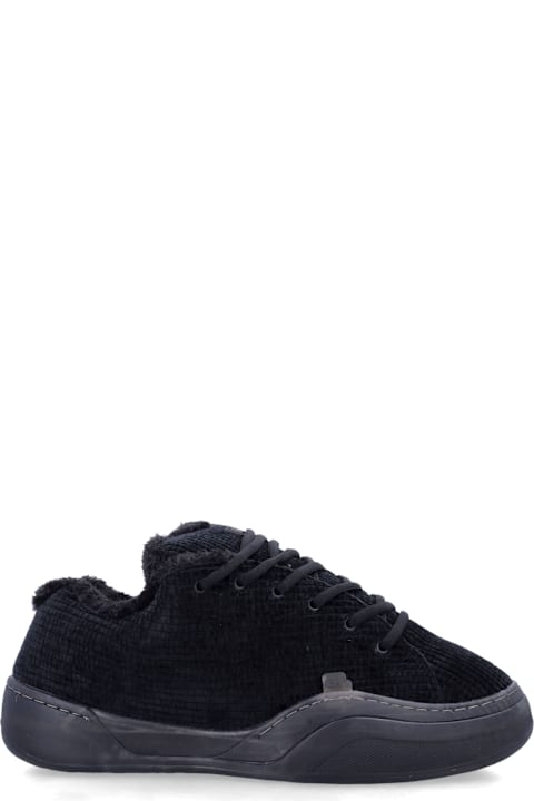 ERL for Kids ERL Erl Vamp Black Velvet Sneakers