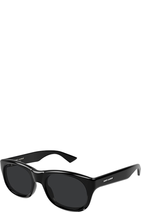 Eyewear Sale for Women Saint Laurent Eyewear Saint Laurent Sl 815 Romy Linea Sl Logo 001 Black Black Sunglasses