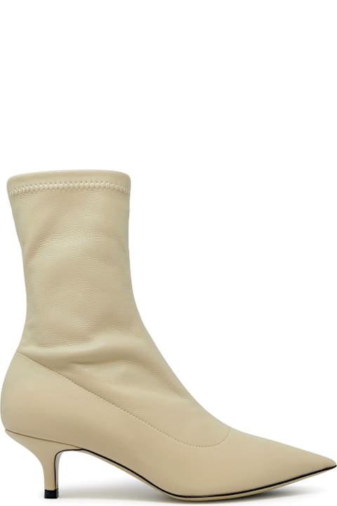 Parosh D060122 Slayshoe Beige Eco Leather Strech Boots