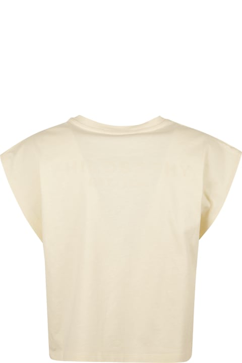 Fashion for Women Philosophy di Lorenzo Serafini Rhinestone Embellished Sleeveless T-shirt
