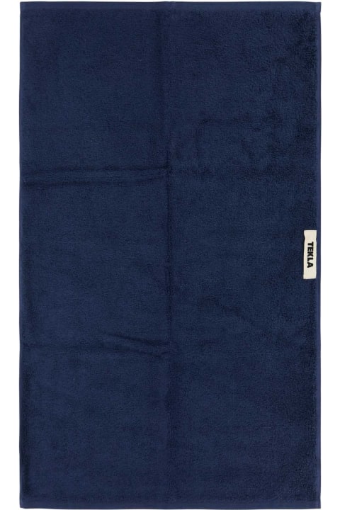 Tekla Clothing for Men Tekla Navy Blue Terry Towel