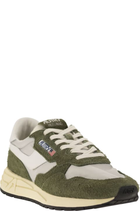 Homeware Autry Reelwind - Suede And Technical Textile Trainer