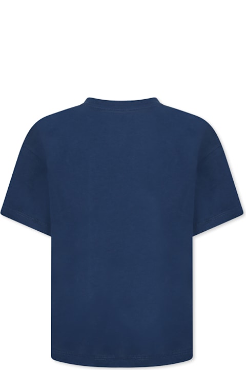 Homeware Etro Blue T-shirt For Boy Pegasus