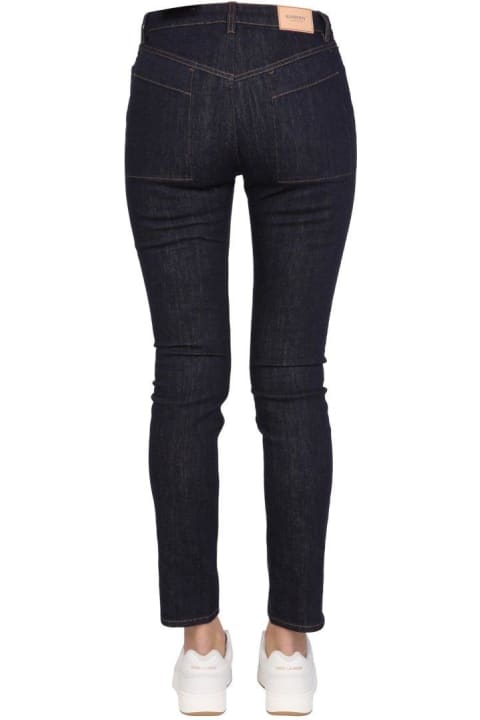 Burberry Women Burberry Mid-rise Slim Fit Jeans