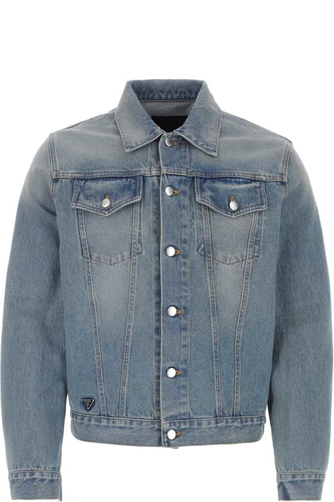 Prada Coats & Jackets for Men Prada Denim Jacket