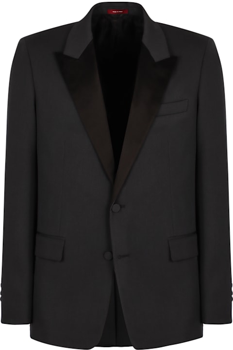 Gucci for Kids Gucci Stretch Wool Two-pieces Suit