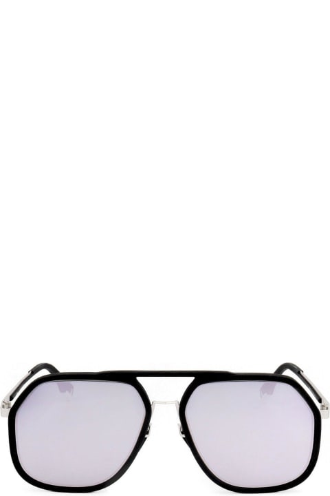 Eyewear for Men Fendi Eyewear Pilot Frame Sunglasses