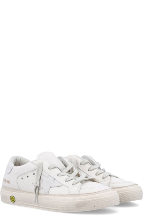 Homeware Golden Goose Kid - May Nappa Sneakers
