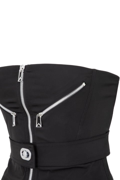 Bottega Veneta Zipdetail Strapless Dress | italist