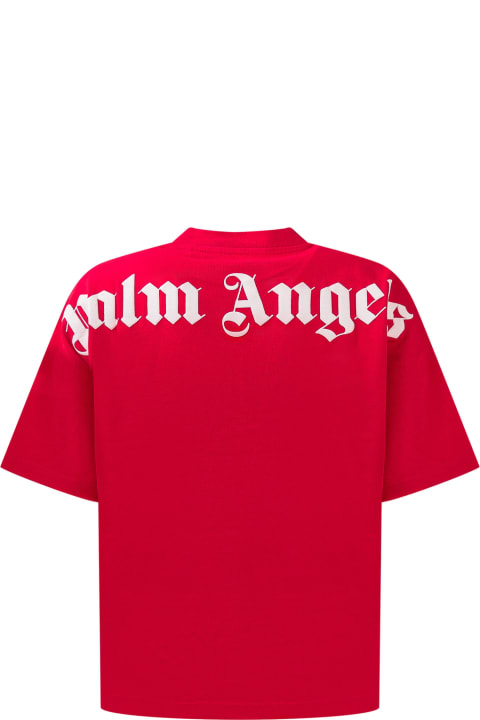Topwear for Boys Palm Angels Logo T-shirt