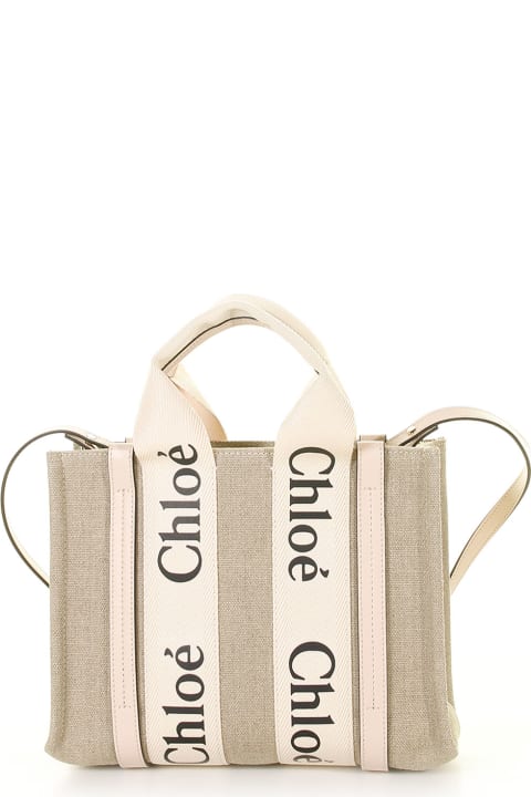 ウィメンズ Chloéのバッグ Chloé Small Woody Tote Bag