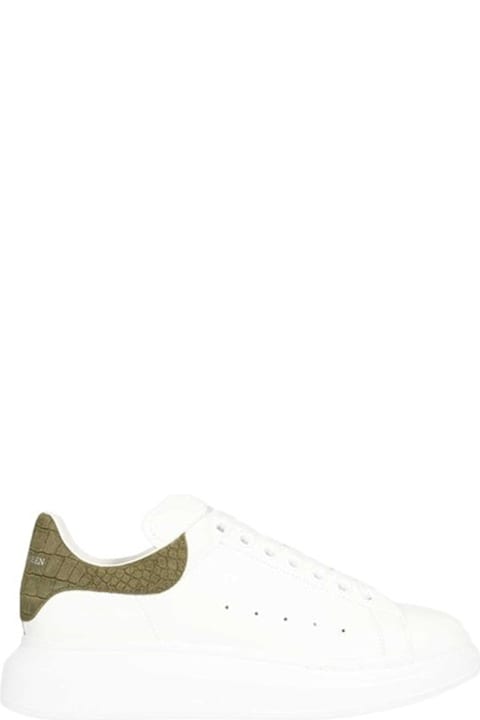 Alexander McQueen Sneakers for Men Alexander McQueen Crocodile Oversized Sneakers