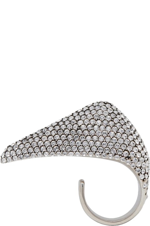 Alexander McQueen Jewelry for Women Alexander McQueen Jewelled Embellished Claw Ring