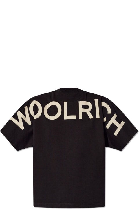 ウィメンズ新着アイテム Woolrich Woolrich Cotton T-shirt With Logo