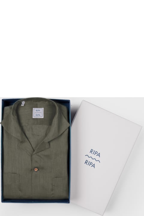 メンズ Ripa Ripaのシャツ Ripa Ripa Ischia Verde Shirt