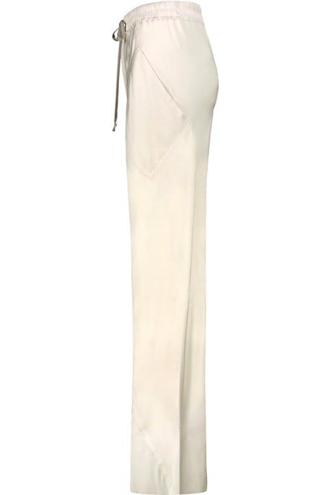 Rick Owens Pants & Shorts for Women Rick Owens Bias Wide-leg Drawstring Trousers