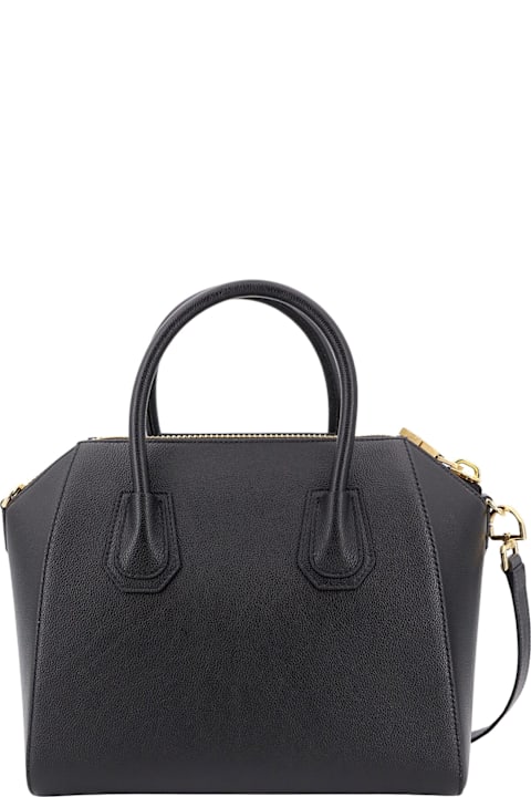 Bags for Women Givenchy Leather Handbag With Frontal Logo Print