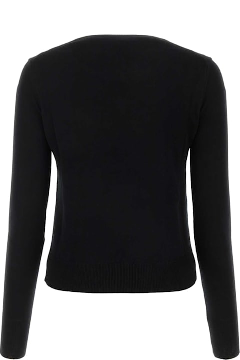 Vivienne Westwood Fleeces & Tracksuits for Women Vivienne Westwood Black Cotton Blend Bea Sweater