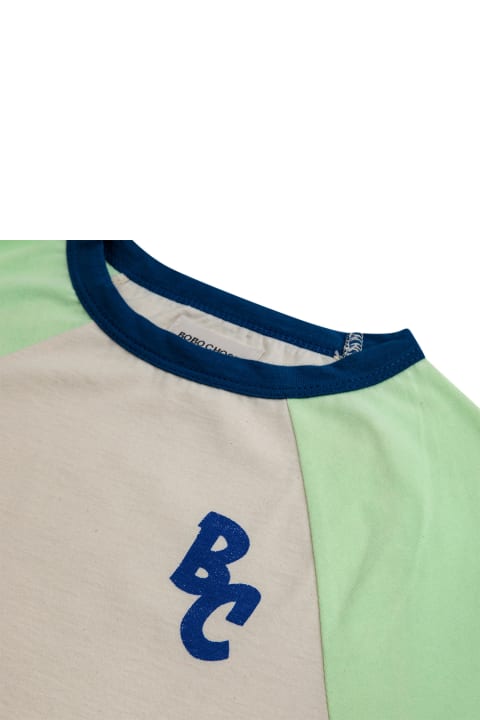 Bobo Choses T-Shirts & Polo Shirts for Boys Bobo Choses Multicolor T-shirt For Kids With Logo
