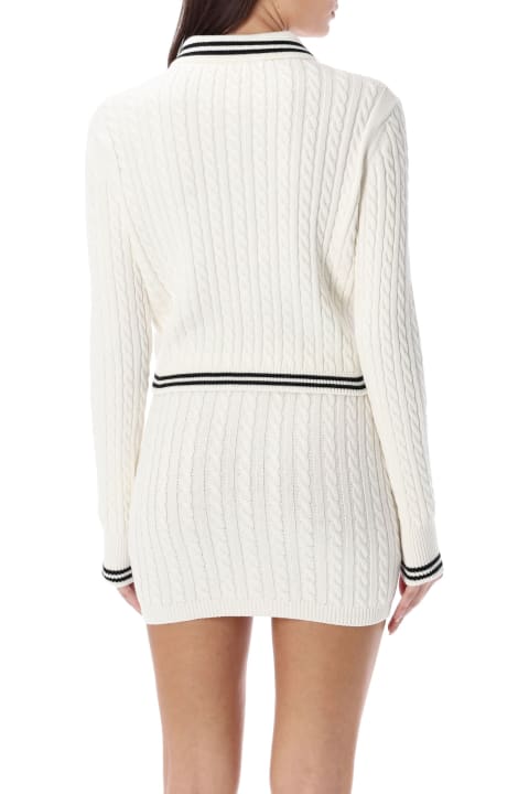 Sweaters for Women Alessandra Rich Knitted Polo