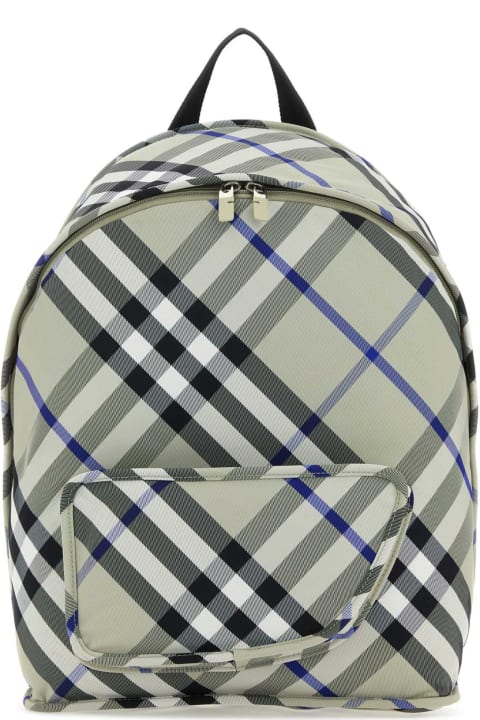 Bags Sale for Men Burberry Printed Nylon Shield Backpack