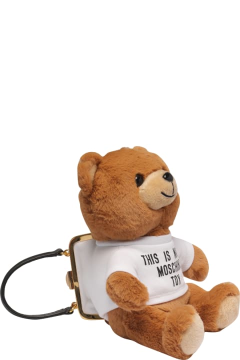 Moschino Totes for Women Moschino Teddy Bear Peluche Handbag