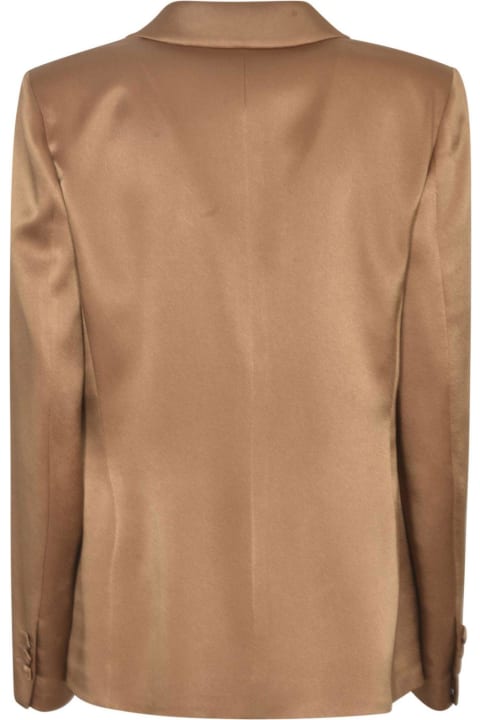 Alberta Ferretti Coats & Jackets for Women Alberta Ferretti Single-breasted Satin Blazer
