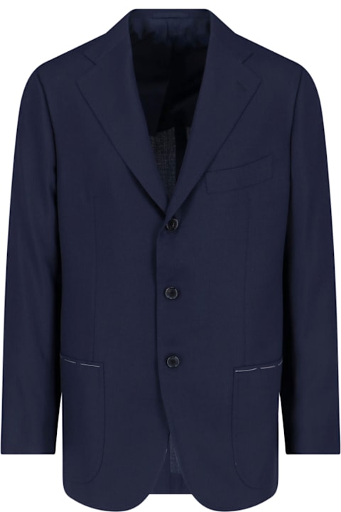 Cesare Attolini for Women Cesare Attolini Single-breasted Wool Blazer